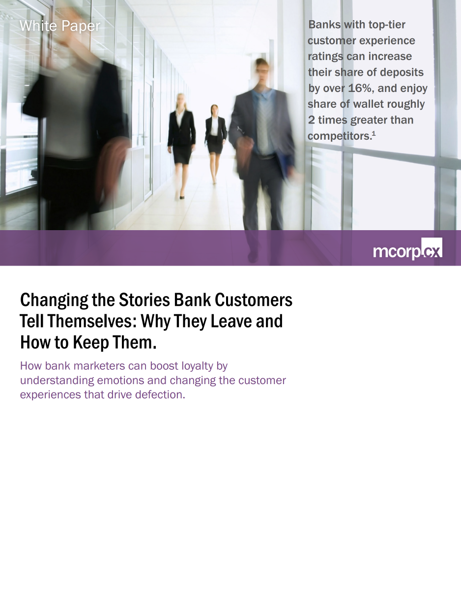 Changing the stories bank customers tell themselves