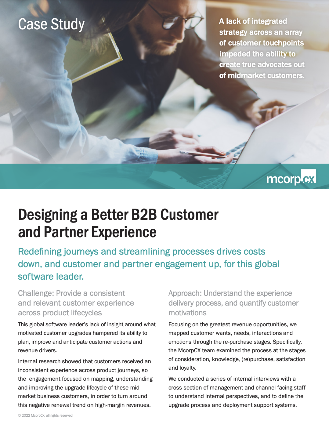 Designing a Better B2B Customer and Partner Experience