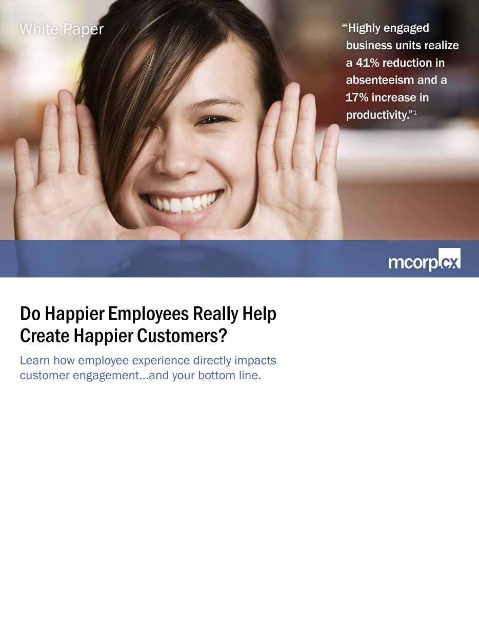Do Happier Employees Really Help Create Happier Customers?