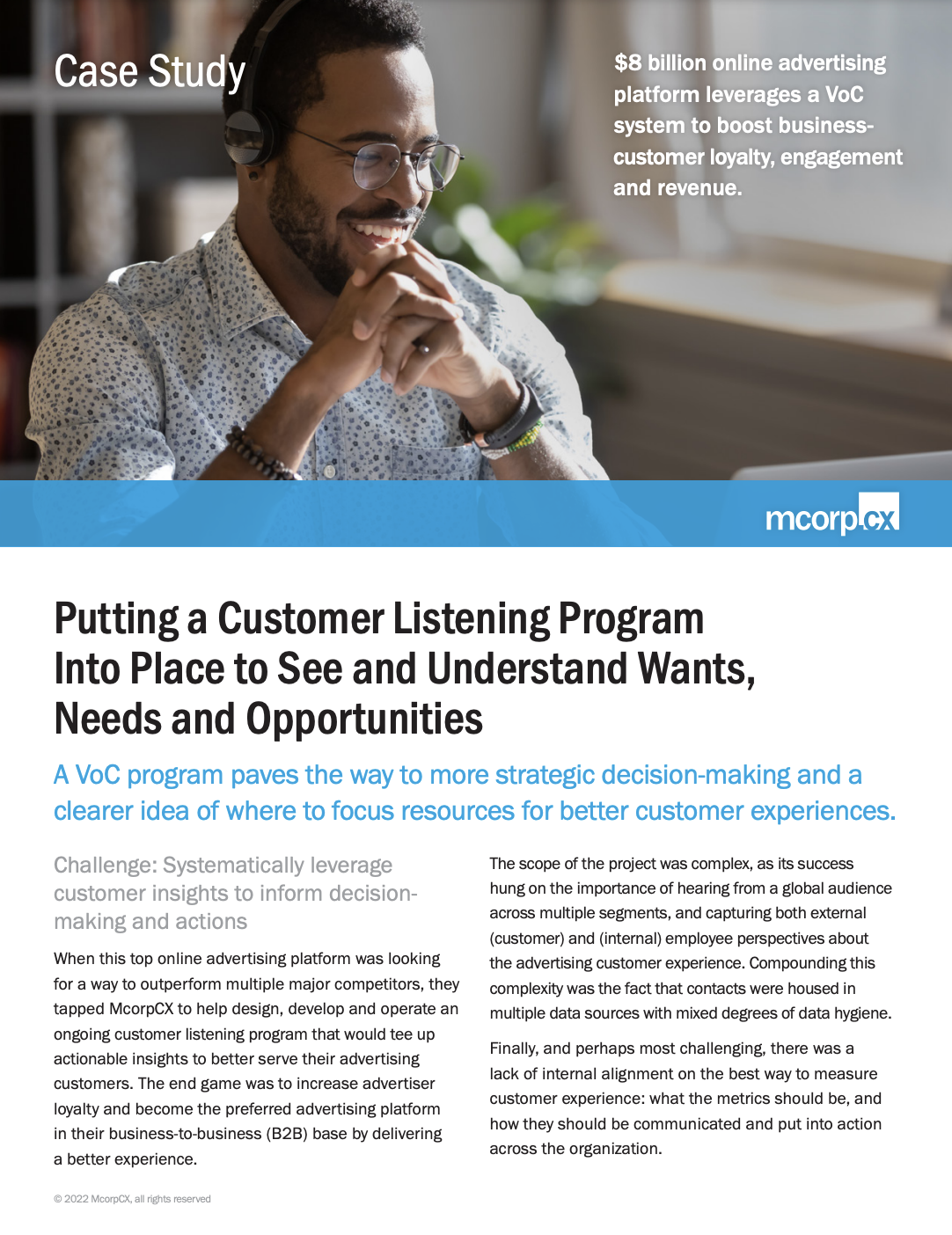 Putting a Customer Listening Program Into Place