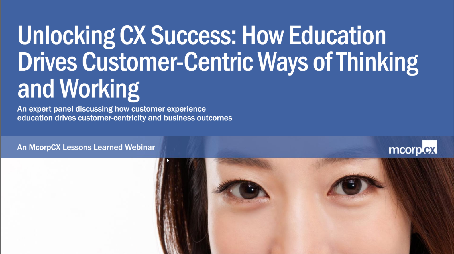 Title Slide of webinar